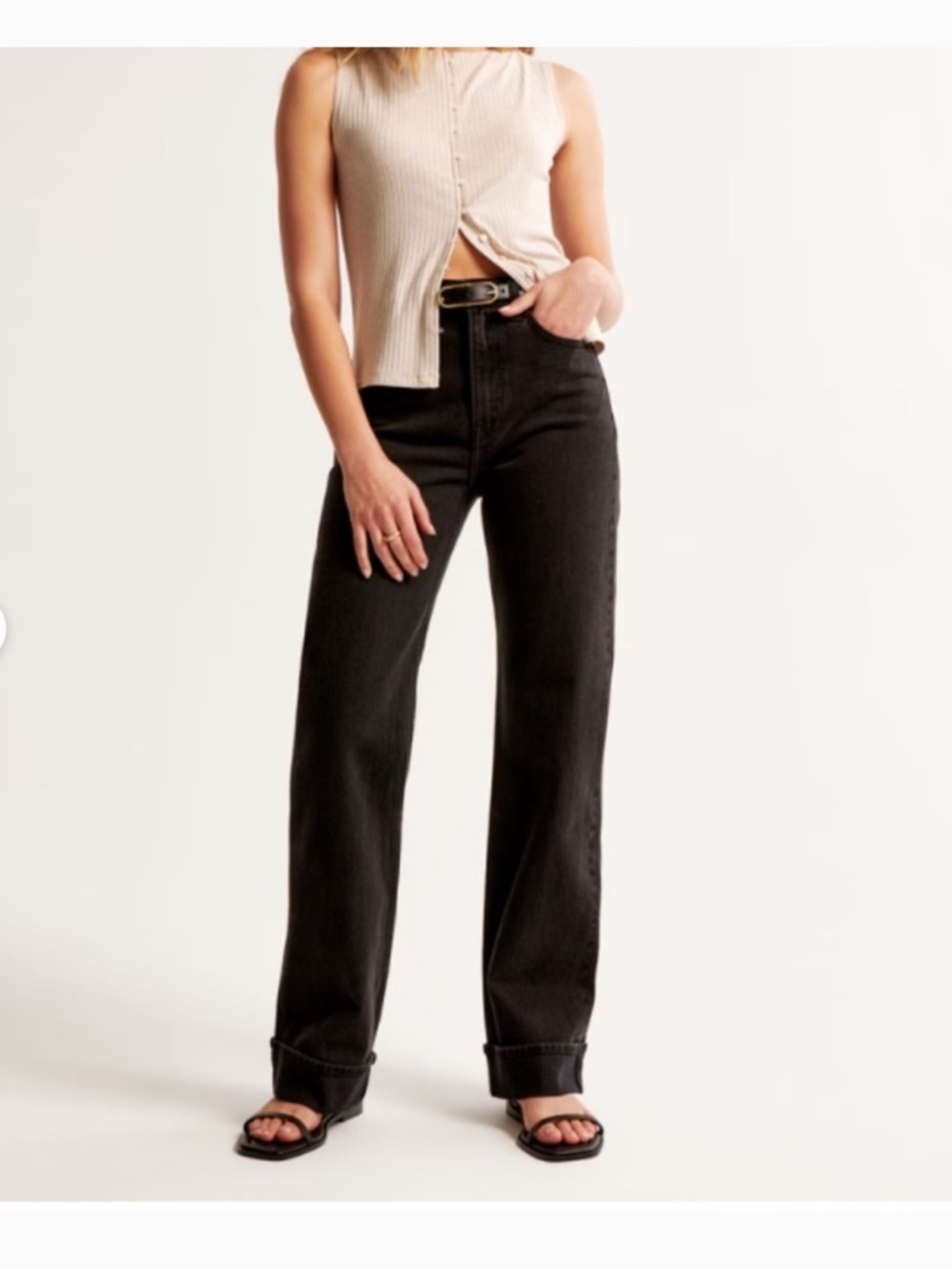 Abercrombie & Fitch The ‘90s Relaxed Jean High Rise